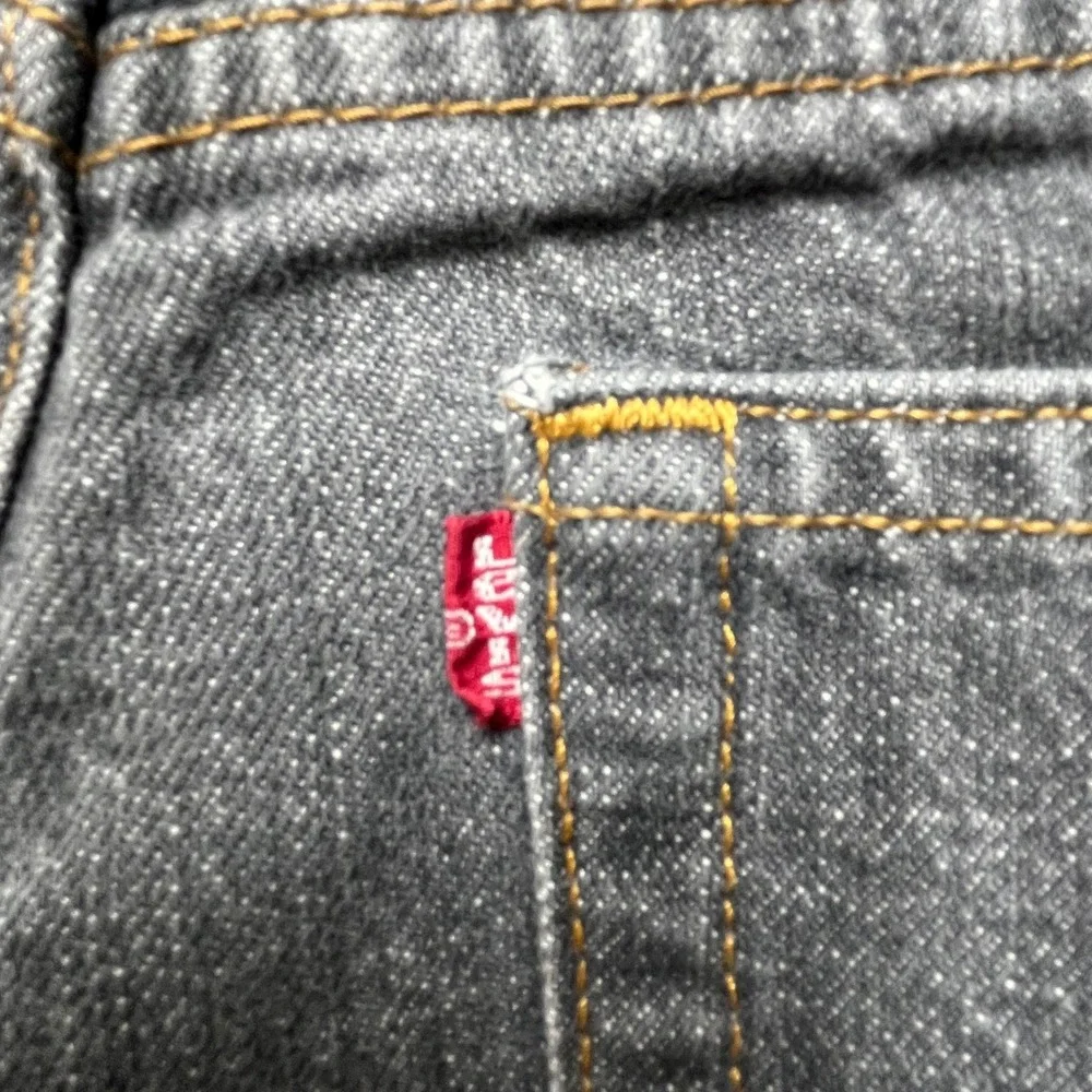 Vintage Levis 501 xx lot Gray Denim Jeans Made in USA 40x30( fit 40x26)Faded 90s
